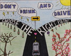 "Don't Drink and Drive: Choose the Right Path"