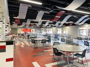 Tappan Zee High School cafeteria commons