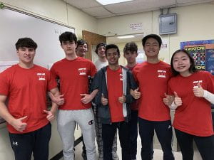 Members of TZHS' Project Invent 2022 team