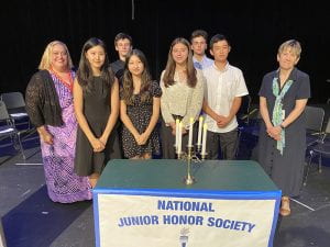 SOMS NJHS Officers and Advisors